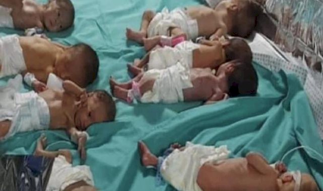 Gazze'de bebekler ölümle burun buruna: Vücut ısıları için folyoya sarıldılar