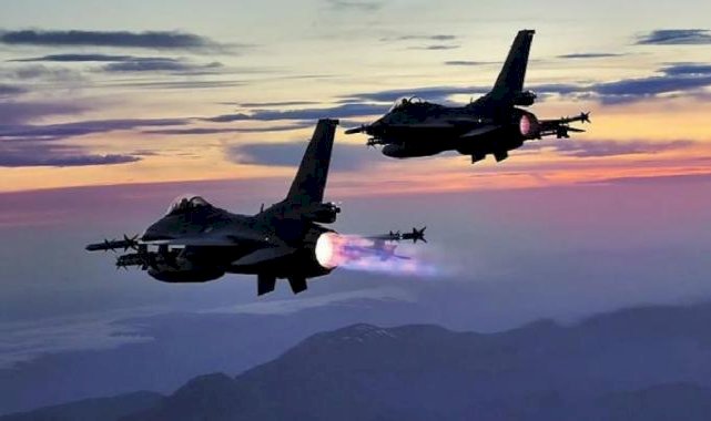 Irak'ın kuzeyine hava harekatı! 15 hedef imha edildi