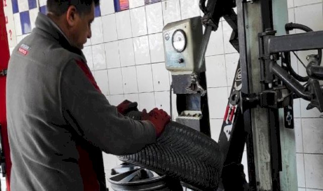İstanbul'da kış lastiği yoğunluğu: Lastik fiyatları 6 bin liradan başlıyor
