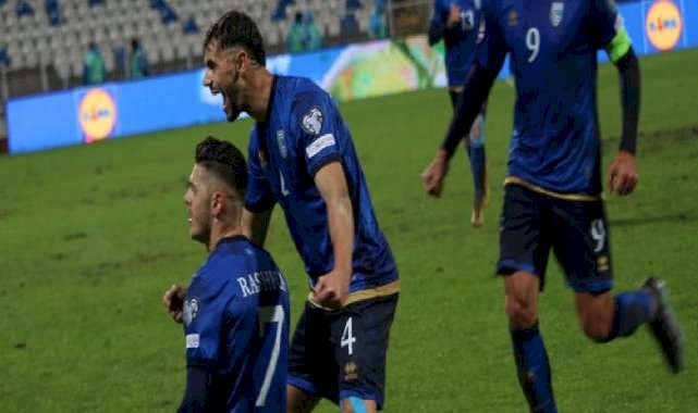 Kosova erteleme maçında İsrail'i Rashica ile yıktı