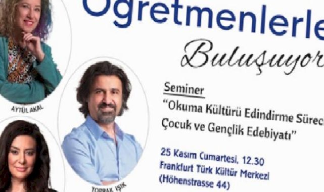 Tudem yazarları, Cumhuriyetimizin 100. yıl dönümü etkinlikleri için Frankfurt’a gidiyor