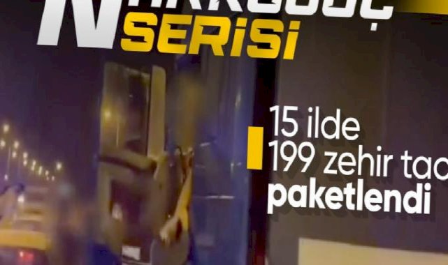 Uyuşturucuya geçit yok: 15 ilde düzenlenen operasyonda 199 şüpheli enselendi