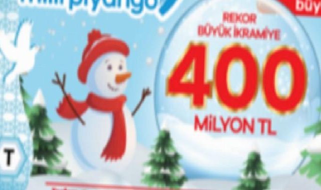 Yılbaşı özel çekilişinde büyük ikramiye belli oldu