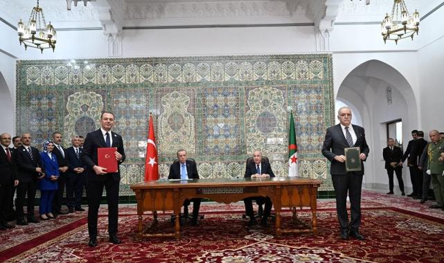 Türkiye ile Cezayir arasındaki ticari ilişkiler gelişiyor! LNG anlaşması uzatıldı