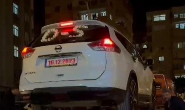 Adana'da gelin ve damada düğün günü 'çekici' şakası