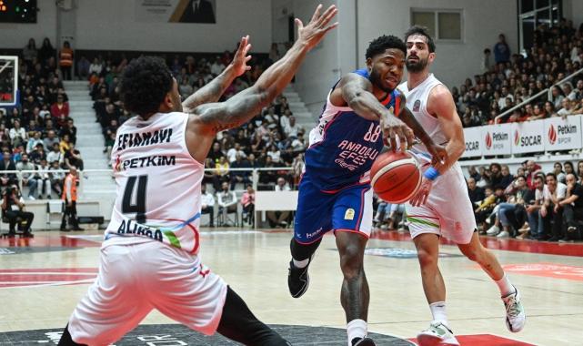 Anadolu Efes, Aliağa Petkimspor'u uzatmada yıktı!