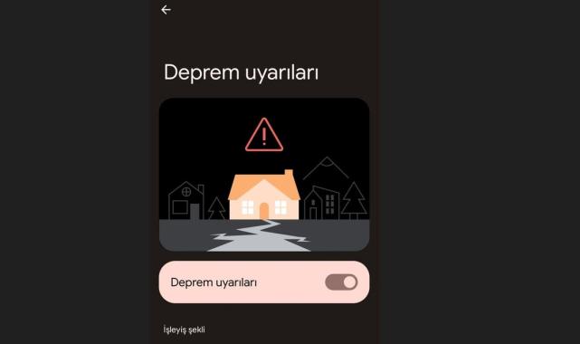 Android telefonlar depremi nasıl önceden haber verebiliyor
