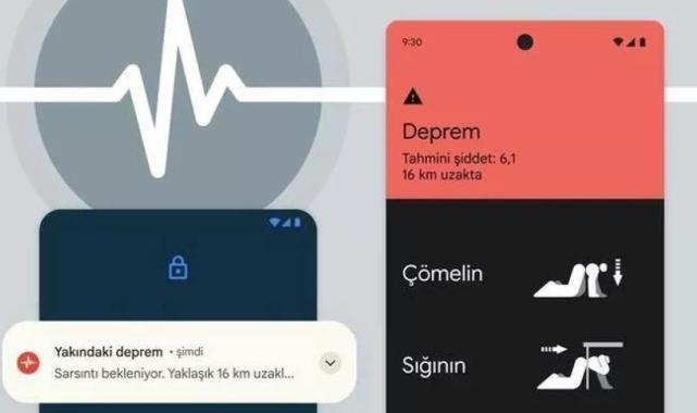 Android telefonlar depremi nasıl önceden haber verebiliyor