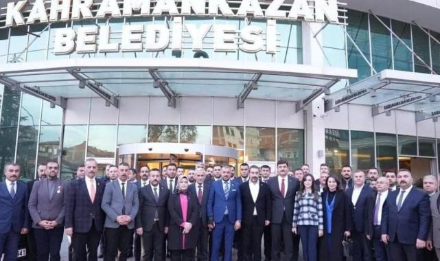 Ankara'da Cumhur İttifakı birlik mesajı verdi: Başkanlar Kahramankazan'da buluştu