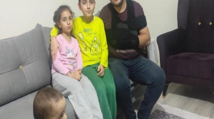 Ankara&#039;da sokak köpeklerinden kaçan kızını korumak isteyen baba bebeğini düşürdü