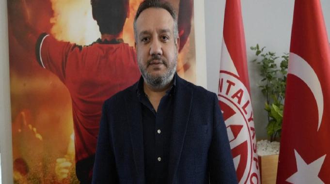 Antalyaspor Başkanı Sinan Boztepe: Ligde 3'üncü olanı şampiyon ilan ediyorum