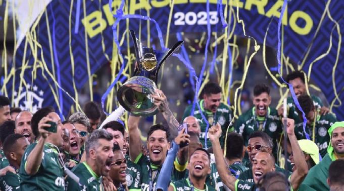 Brezilya Serie A&#039;da şampiyonluğa Palmerias ulaştı