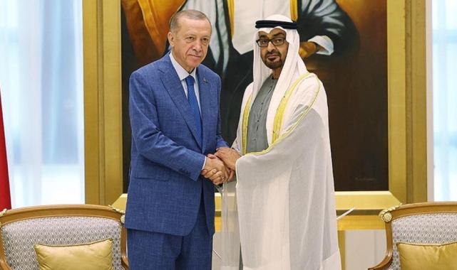 Cumhurbaşkanı Erdoğan, BAE Emiri ile Gazze'yi görüştü