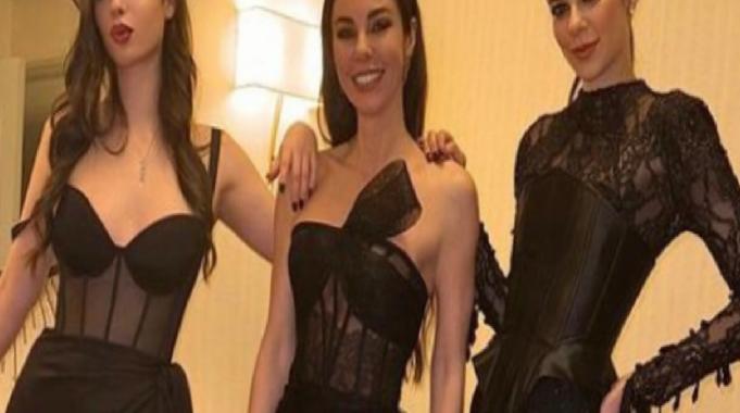 Defne Samyeli ve kızlarından yeni kare! "Hangisi anne hangisi kız"