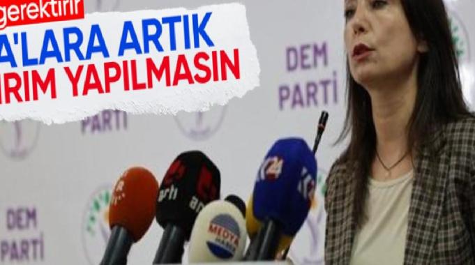 DEM Parti operasyonlardan rahatsız oldu! ’lara S’lara artık yatırım yapmayın