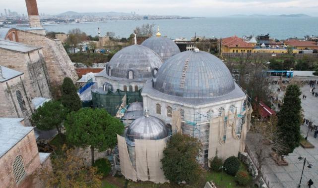 Depreme karşı daha güçlü olacak! Ayasofya Camii'nde restorasyon