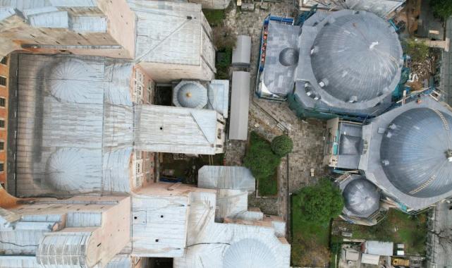 Depreme karşı daha güçlü olacak! Ayasofya Camii'nde restorasyon