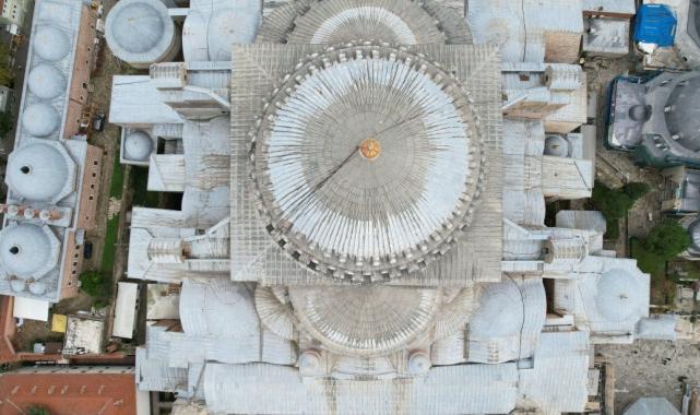 Depreme karşı daha güçlü olacak! Ayasofya Camii'nde restorasyon