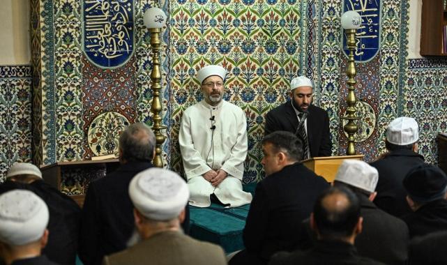 Diyanet İşleri Başkanı Erbaş: Katliamın durması, bizim gücümüze bağlı
