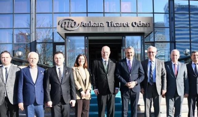 Edirne Valisi ve Keşan protokolünün Başkent'te bürokrasi teması