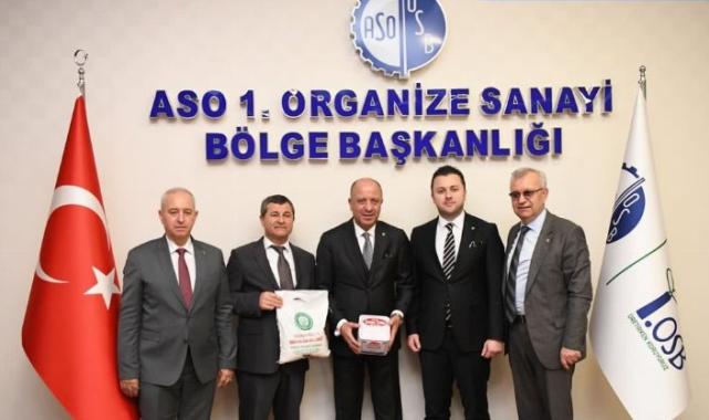 Edirne Valisi ve Keşan protokolünün Başkent'te bürokrasi teması