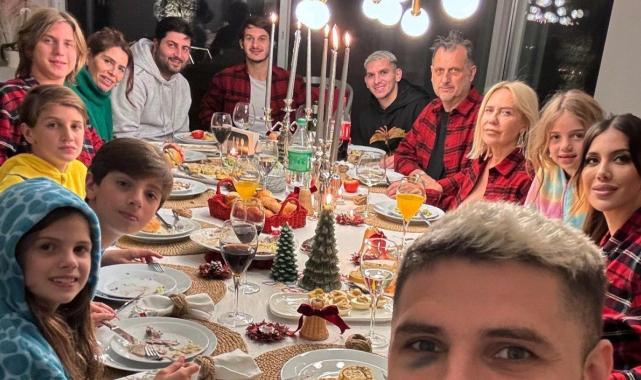 Galatasaray'ın yıldız golcüsü Mauro Icardi eşine kavuştu: Wanda Nara İstanbul'a döndü