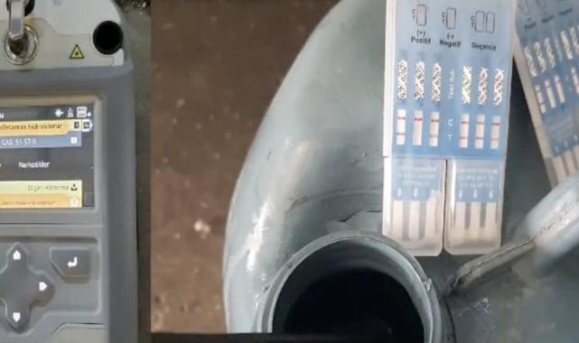 Habur'daki tırda 202 kilo metamfetamin ele geçirildi