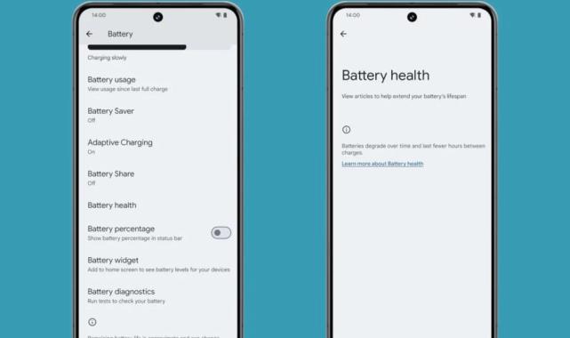 iPhone'lardaki pil sağlığı yüzdesi Android telefonlara geliyor