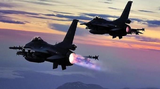 Irak'ın kuzeyine hava harekatı! 13 hedef imha edildi