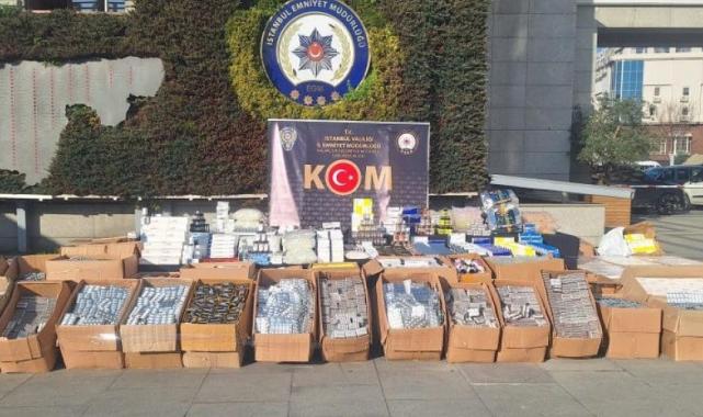İstanbul’da 40 milyon liralık kaçak ilaç operasyonu