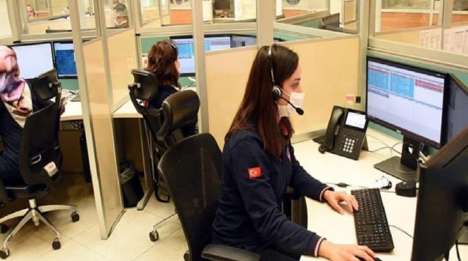 İzmir 112 Acil Çağrı Merkezi'ne yapılan ihbarların yüzde 41'i asılsız çıktı