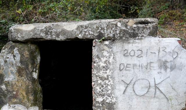 Kocaeli'de defineciler, su pınarını talan etti