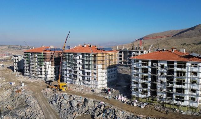 Malatya’da deprem konutları hızla yükseliyor