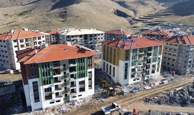 Malatya’da deprem konutları hızla yükseliyor