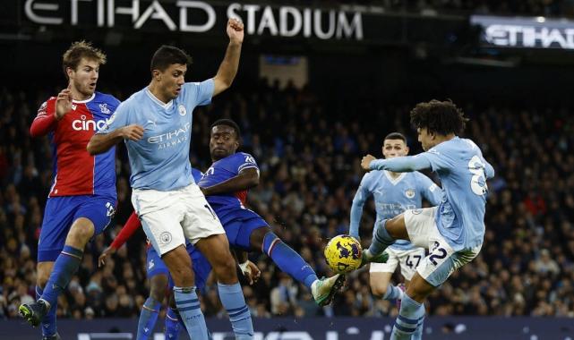 Manchester City, Crystal Palace karşısında üstünlüğü koruyamadı