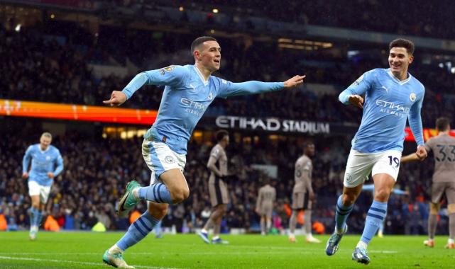 Manchester City ile Tottenham arasındaki gol düellosunda kazanan çıkmadı