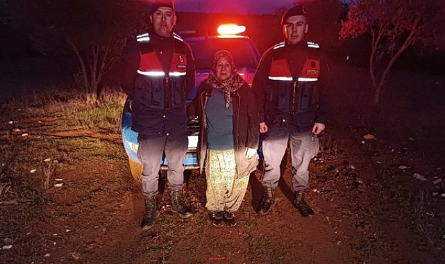 Mantar toplarken kaybolan kadın jandarma tarafından bulundu