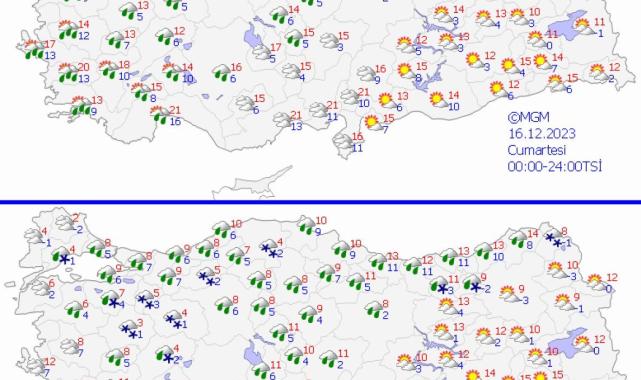 Meteoroloji duyurdu: Hafta sonu sıcaklıklar belirgin şekilde düşecek