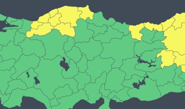 Meteoroloji'den 21 kente fırtına ve kar uyarısı geldi