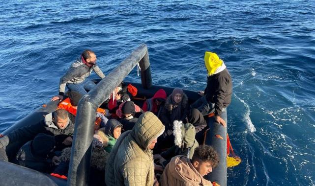 Muğla'da 106 kaçak göçmen kurtarıldı