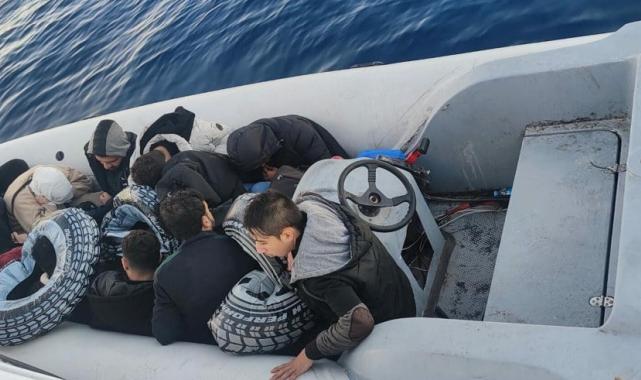 Muğla'da 106 kaçak göçmen kurtarıldı