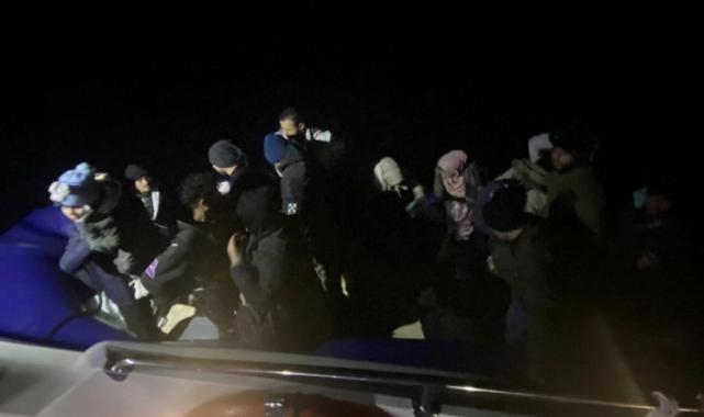 Muğla'da 35 kaçak göçmen kurtarıldı: 19 tanesi de yakalandı
