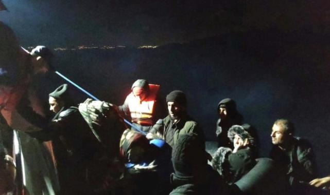 Muğla'da 35 kaçak göçmen kurtarıldı: 19 tanesi de yakalandı