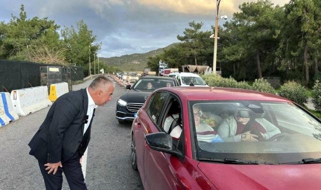 Muğla'da yılbaşı yoğunluğu! Bodrum'a son 24 stte 10 bin araç giriş yaptı