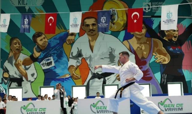 Özel sporculardan görkemli gösteri