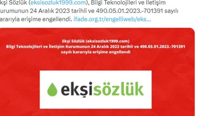 Şehitlere hakaret! Ekşi Sözlük yeniden kapatıldı