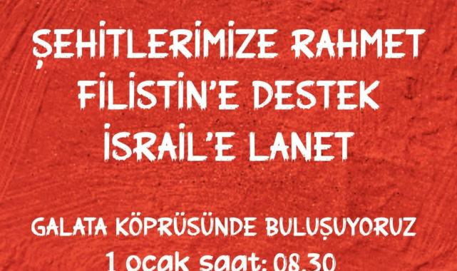 Sivil toplum kuruluşlarından tarihi çağrı: 1 Ocak sabahı tüm halkımızı Galata Köprüsü'ne bekliyoruz