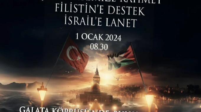 Sivil toplum kuruluşlarından tarihi çağrı: 1 Ocak sabahı tüm halkımızı Galata Köprüsü'ne bekliyoruz