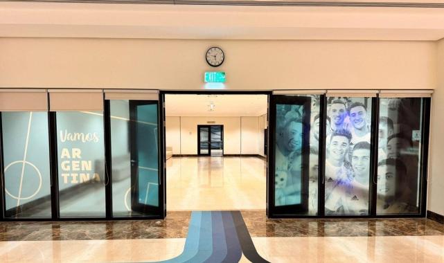 Son Dünya Kupası şampiyonu Arjantin'in hatırası Katar'da yaşatılıyor