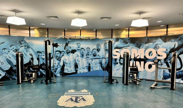 Son Dünya Kupası şampiyonu Arjantin'in hatırası Katar'da yaşatılıyor